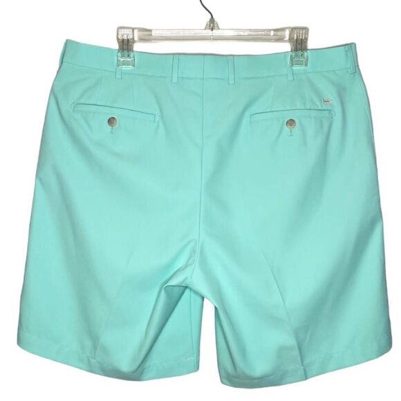 Peter Millar Crown Men's Salem Performance Short Aqua Green Size 36 - Picture 3 of 7